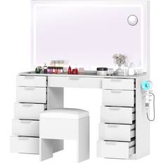 Latitude Run 142 cm H X 117 cm W X 40 cm D Dressing Table 101.6x297.2cm