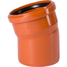 Dräneringsrör 110 Ostendorf Kunststoffe Kloak Bøjning 110 mm PVC 15°
