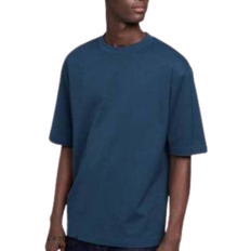 Uniqlo AIRism Cotton Oversized T-Shirt - Blue