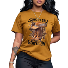 Shein Music Festival Print Round Neck Women TShirt