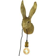 WERNS Hase Hasi, gold, Original Wandlampe
