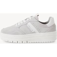 Sko Tamaris Læder Beige Lave Sneakers - Kvinder