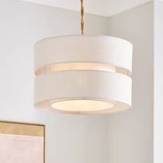 Dunelm Frea Lamp Ivory Shade ∅ 30cm