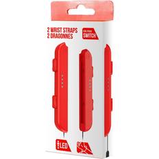 Nintendo Controller Straps Nintendo Pair of Joy-Con Hand Wrist Straps - Red