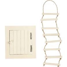 Creativ Company Ceiling Limb & Rope Ladder Decorative Item