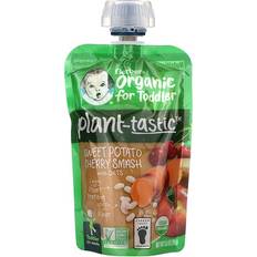 Gerber Organic For Toddler 12+ Months Sweet Potato Cherry Smash With Oats 3.5 oz