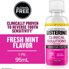 Listerine Clinical Solutions Sensitive Teeth Mouthwash Mint 95 mL