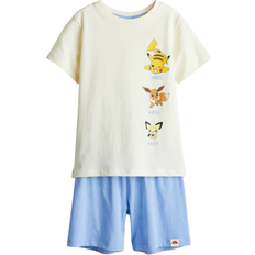 H&M Printed Pyjamas - Light Yellow/Pokémon (0619086092)