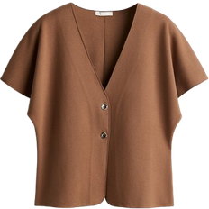 H&M Batwing Sleeved Cardigan - Dark Beige