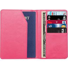 Passport Covers GoGreen GoGreen Power Travergo Passport Holder - Pink