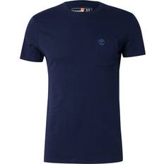 Timberland Dunstan River Chest Pocket Short Sleeve Tee - Blå