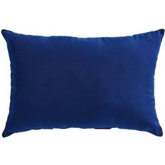At Home Canvas Lumbar Complete Decoration Pillows Blue (50.8x35.6cm)