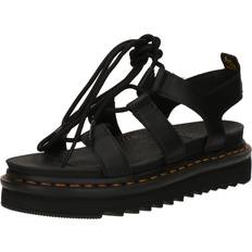 Dr. Martens Women's Leather Lace-Up Sandals - Black