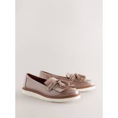Sko NEXT Slipper - Taupe/Hvid