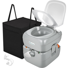 Dextrus 5.8 Gallon Portable Toilet Camping Porta Potty