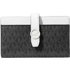 Michael Kors Greenwich Medium Signature Logo Wallet - Black