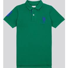Green Polo Shirts Children's Clothing U.S. Polo Assn. Player 3 Pique - Green
