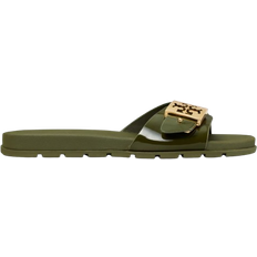 Tory Burch Buckle Slide - Leccio/Gold