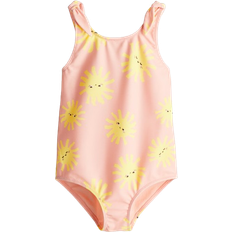 H&M Printed Swimsuit - Peach/Suns (1265465005)