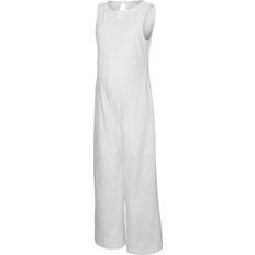Dame - Ensfarvet Jumpsuits & Overalls Mamalicious Mlangia Graviditetsjumpsuit - White