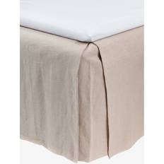 Himla Linne Sängkappor Himla Miramar 160x220x42 Grå Sängkappa Beige, Grå (220x160cm)