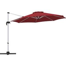 Parasols on sale Costway 325 cm Outdoor Patio Umbrella with 360° Rotation