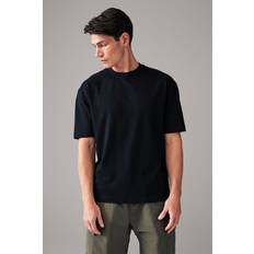 NEXT Herre T-shirts NEXT Schweres T-Shirt - Schwarz