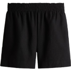 H&M Linen Blend Shorts - Black