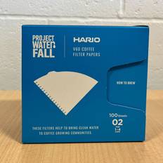 Coffee Filters Hario X Project Waterfall V60 Size 02 100x Coffee Filter Papers