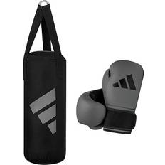 Adidas Boksesæt adidas Box Set Youth Boxing Kit 03 Grau-Schwarz