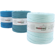 Hoooked Zpagetti Medium Trikågarn 900 g Turkos ZP005-21