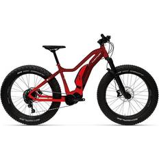 Fatbike elcykel Tunturi Fatbike El eMax Burgundy Red L