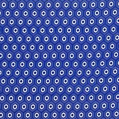 Bomull Metervaror Panduro Färdigskuren Tygbit 100 x 145 cm Graphic Blue Metervara Blå