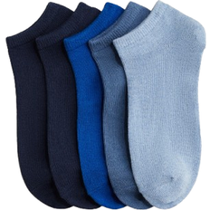 H&M Trainer Socks 5-pack - Dusty Blue/Navy Blue (1270978002)