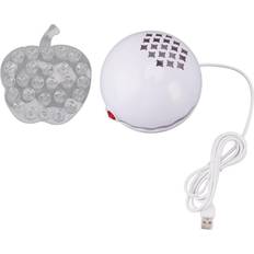 Vestidos Mini Dishwasher USB Powered High Efficiency Dish Washing Machine Red