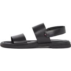 Tommy Hilfiger 45 Sandaler Tommy Hilfiger Double Strap Signature Leather Sandals