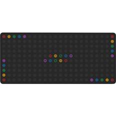 PBTfans Retro Dark Lights R2 Bubble Deskmat 2XL