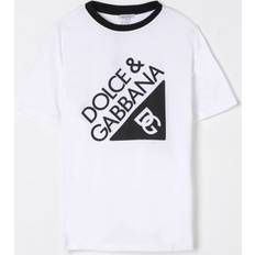 Dolce & Gabbana Boys Cotton Logo T-Shirt White