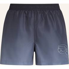Karl Lagerfeld Herr Badkläder Karl Lagerfeld Ikon Ombré Boardshorts - Black
