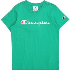 Champion Tøj Champion Big Logo Cotton T-shirt - Turkis/Rød/Sort/Hvid