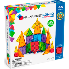 Magnetisk byggesæt Magna-Tiles Magnetisk Byggesæt 46 Dele