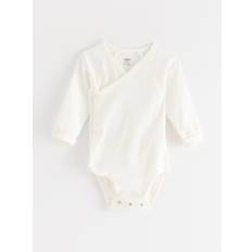Lindex Børnetøj Lindex Body Wrap Pointelle Solid - White