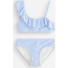 Blåa Bikiniset Lindex Bikiniset Med One-Shoulder Design