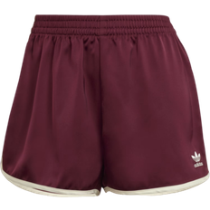 adidas Adicolor 3-Stripes Sprinter Shorts - Maroon/Cream White