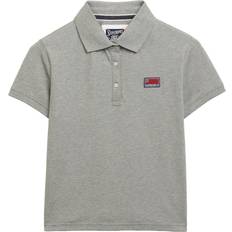 Superdry Dam Pikétröjor Superdry Damen Athletic Essentials Polohemd - Grau