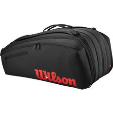 Wilson Tennistasker & Etuier Wilson Clash V3 15 Pack Black Infrared