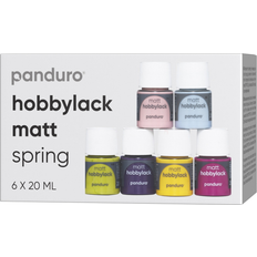 Panduro Hobby Hobbylak Mat 6 x 20 ml Spring