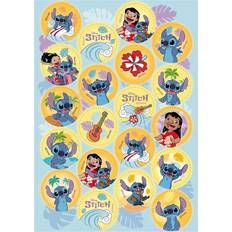 Dekora Lilo Stitch Muffinsbilder Sockerpasta 20 Pack Ätbart