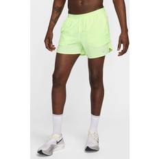 Yellow Shorts Nike Stride Men's Dri-FIT 5 Inch Shorts - Lime Green