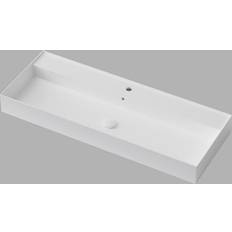 INR Tvättställ Sharp 120 Glossy White 1210 x 125 x 460 mm